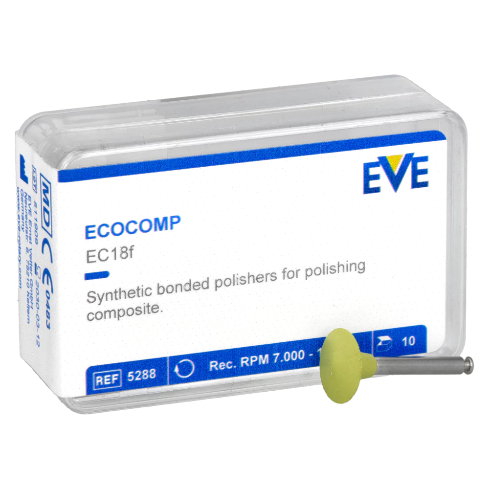 Полировочные резинки Ecocomp 10 шт. EVE