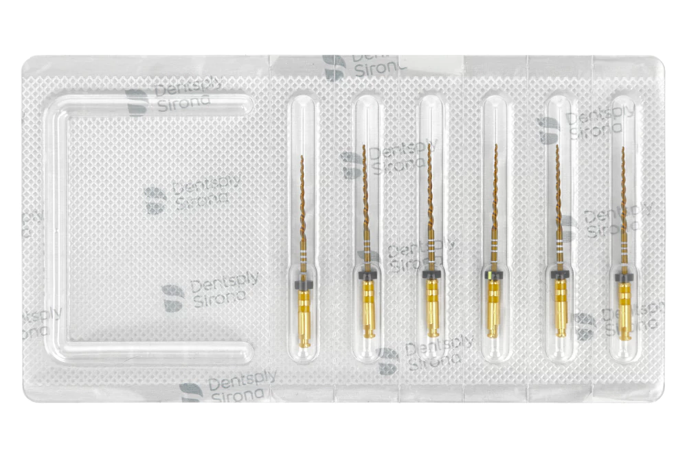 Машинные файлы ProTaper Gold 6 шт. Dentsply Sirona