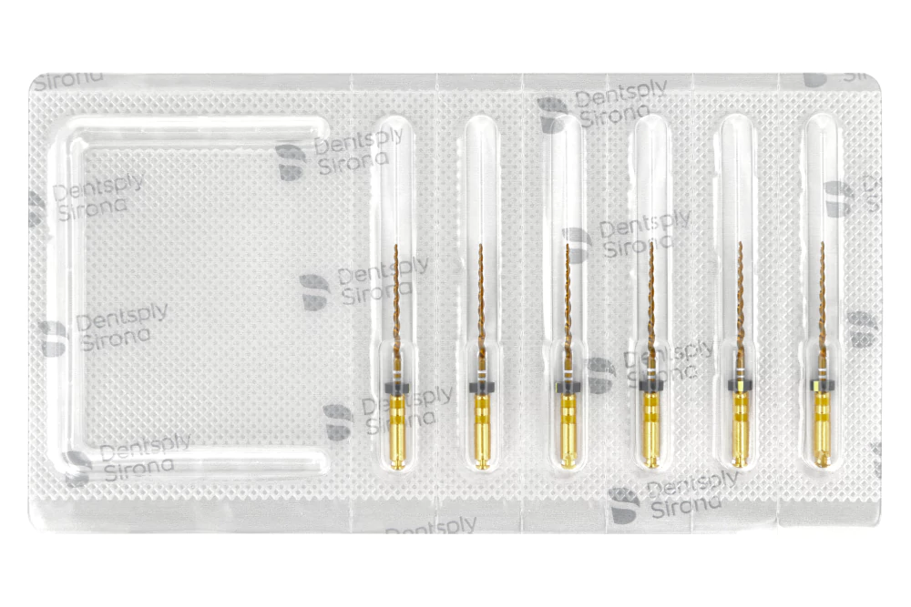 Машинные файлы ProTaper Gold 6 шт. Dentsply Sirona