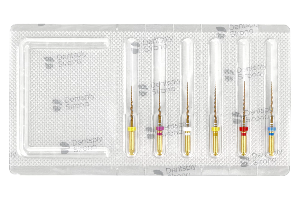Машинные файлы ProTaper Gold 6 шт. Dentsply Sirona