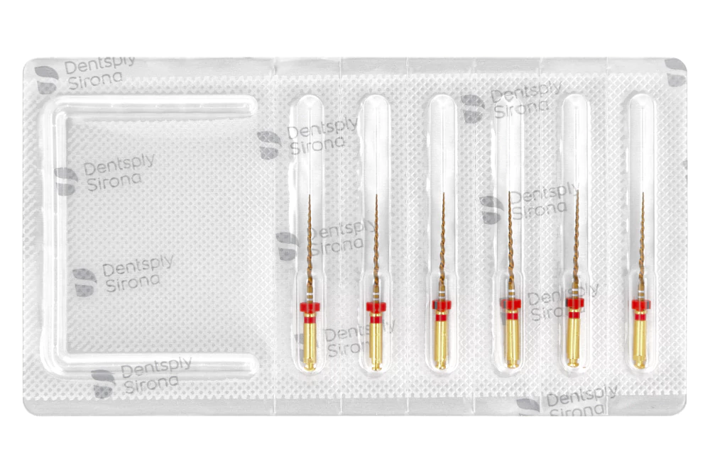 Машинные файлы ProTaper Gold 6 шт. Dentsply Sirona