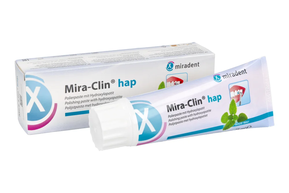 Полировочная паста Mira-Clin hap 75 мл Miradent