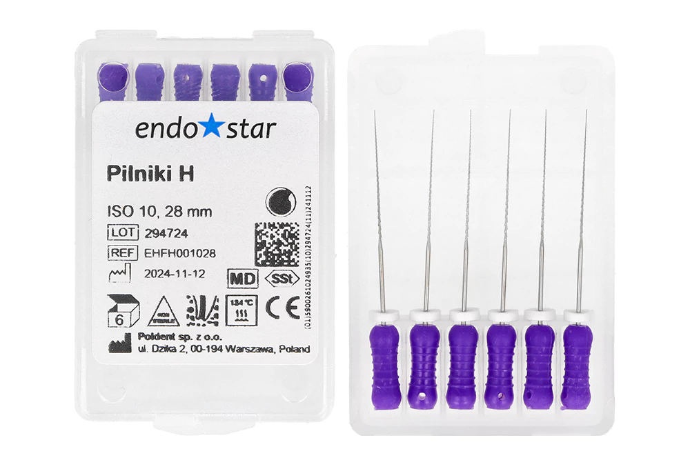 H-файлы 6 шт. Endostar