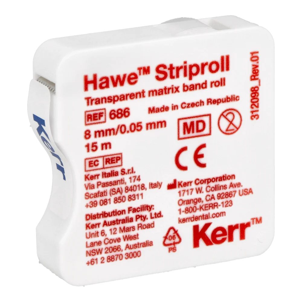 Целлулоидная полоска Hawe Striproll 15 м Kerr