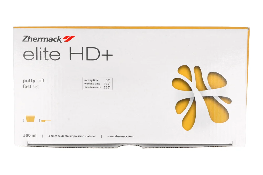 А-силикон база Elite HD+ Putty Soft 250 мл × 2 шт. Zhermack