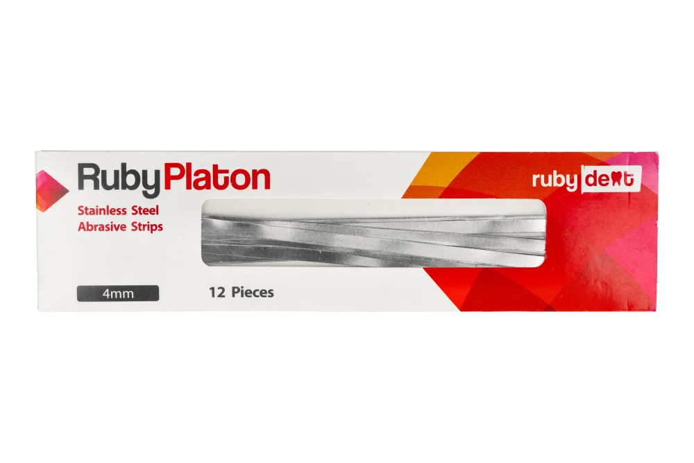 Абразивные полоски RubyPlaton 4 мм × 12 шт. RubyDent
