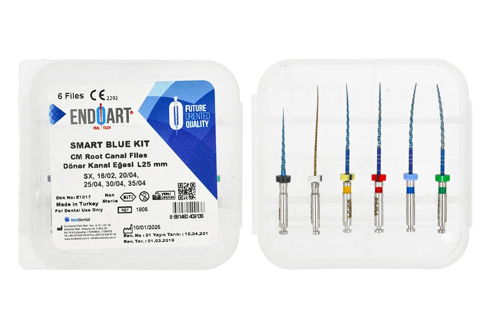 Набор файлов Blue Kit 6 шт. EndoArt