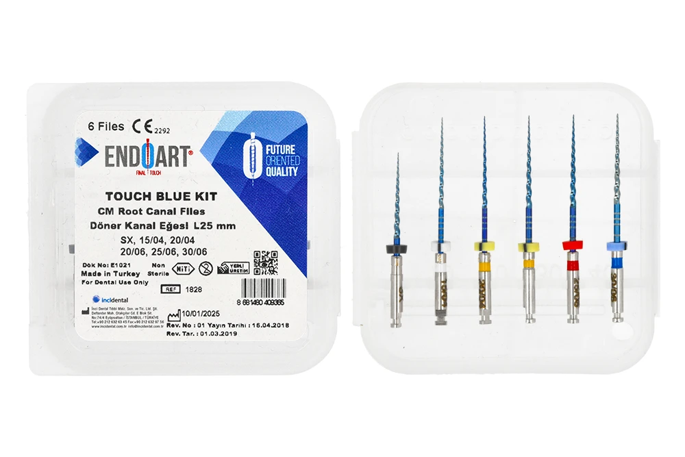 Набор файлов Blue Kit 6 шт. EndoArt