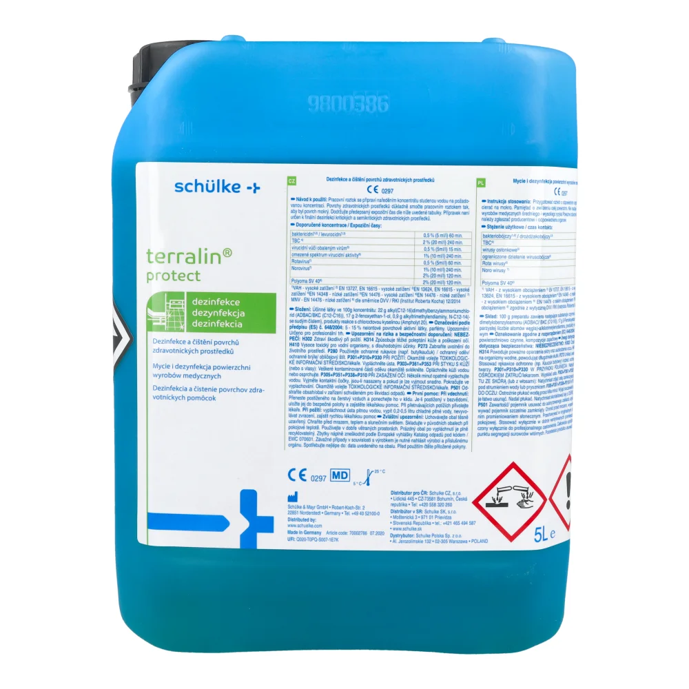 Дезинфицирующее средство Terralin Protect 5 л Schulke