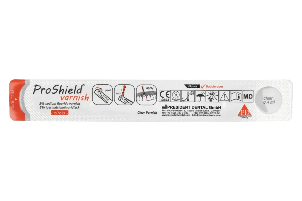 Proshield Varnish 0,4 мл × 32 шт. President Dental
