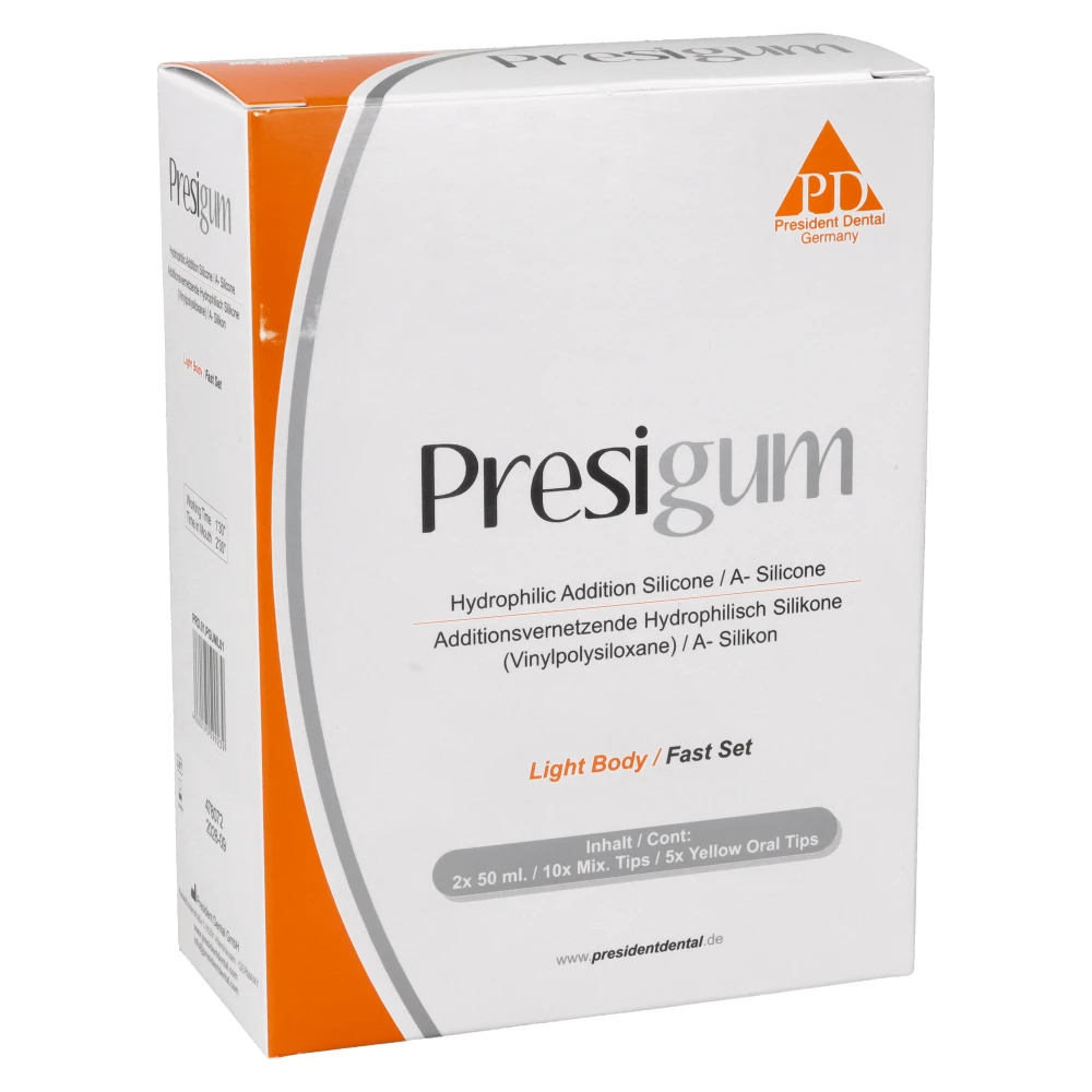 Presigum Light Body 2 × 50 мл President Dental