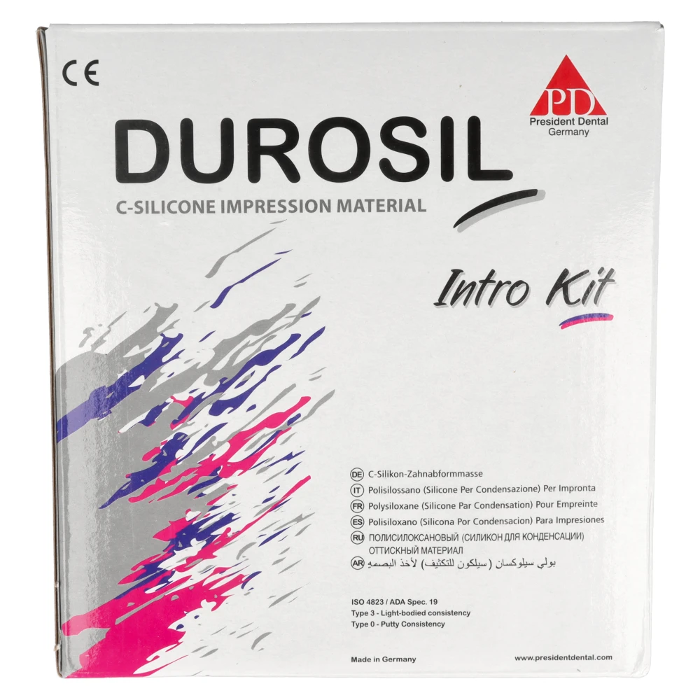 Стартовый набор Durosil (L + S + активатор) President Dental