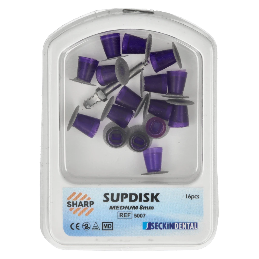 Абразивные диски Supdisk 8 мм × 16 шт. Sharp