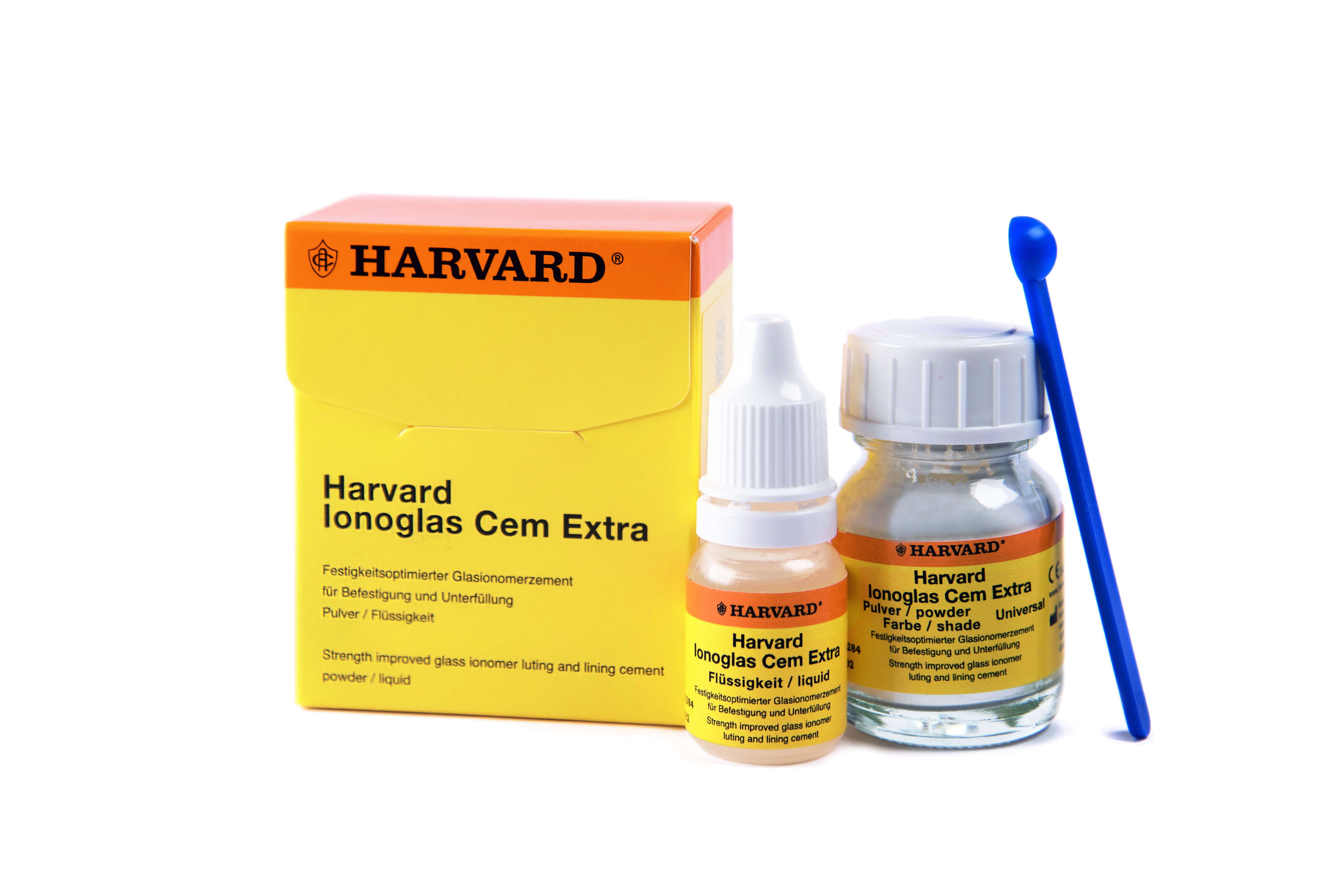Стеклоиономерный цемент Harvard Ionoglas Cem Extra (порошок + жидкость)