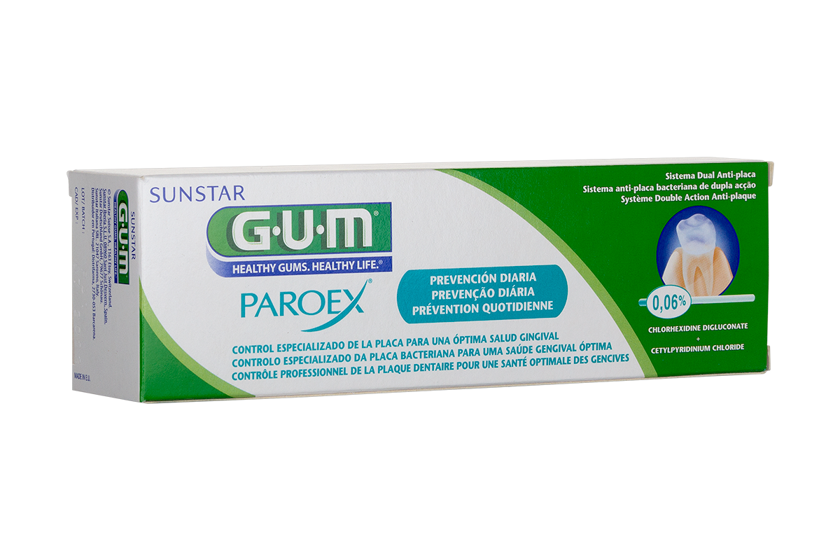 Зубная паста GUM Paroex 0,06% 75 мл