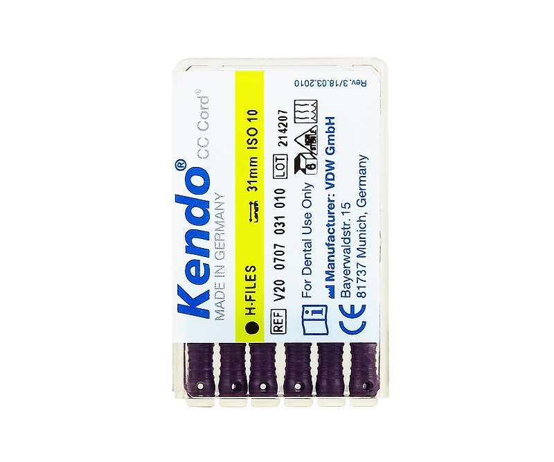 H-файлы Kendo 6 шт. VDW