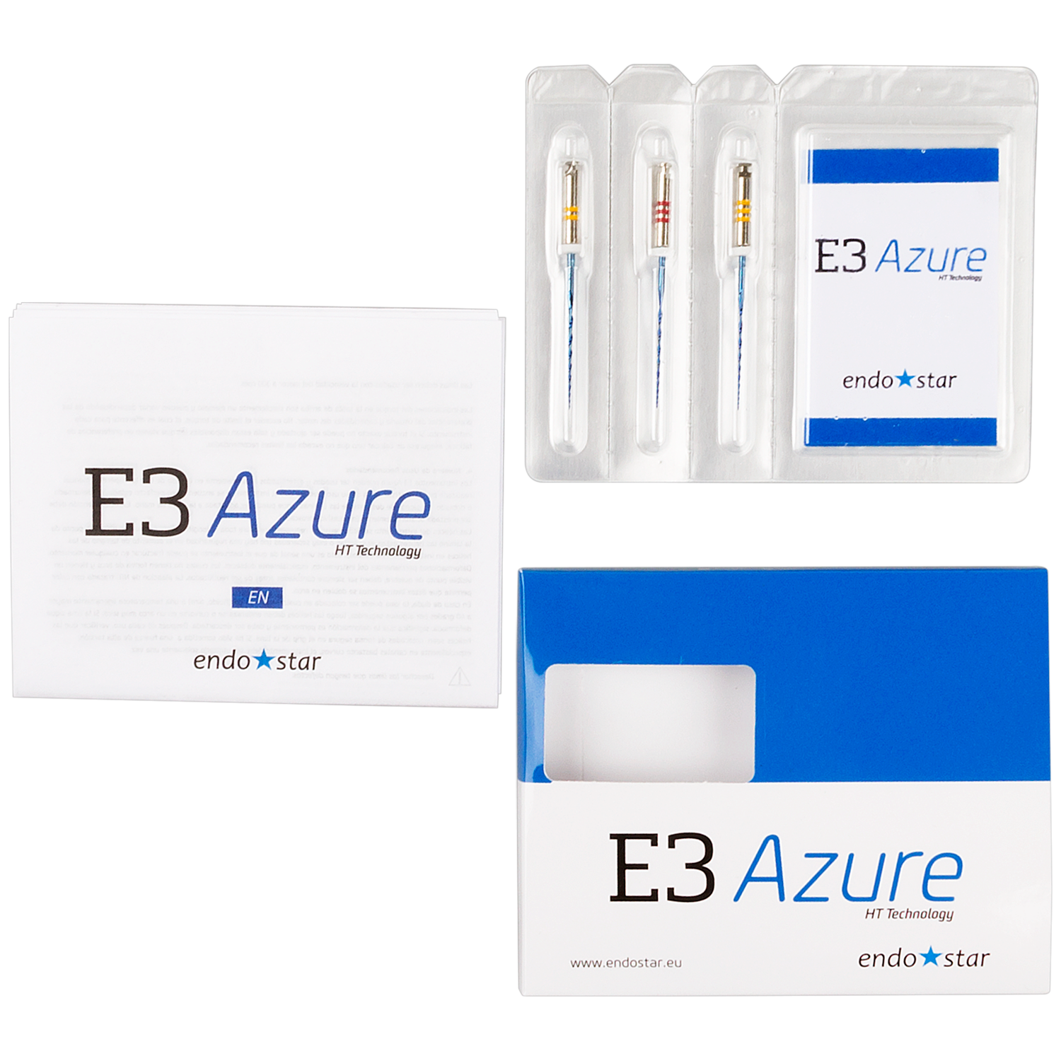 Файлы E3 Azure 3 шт. Endostar