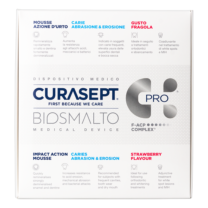 Мусс Biosmalto Impact 150 мл + ложки