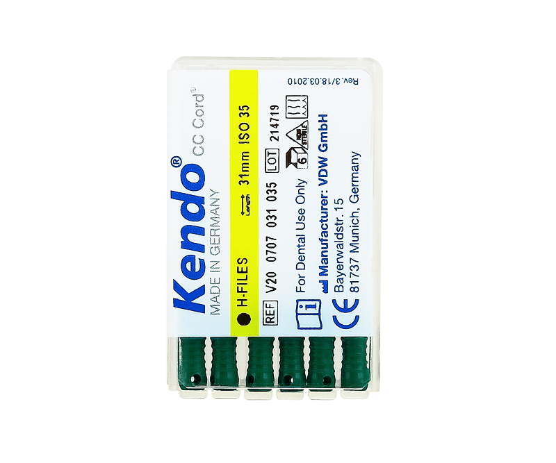 H-файлы Kendo 6 шт. VDW