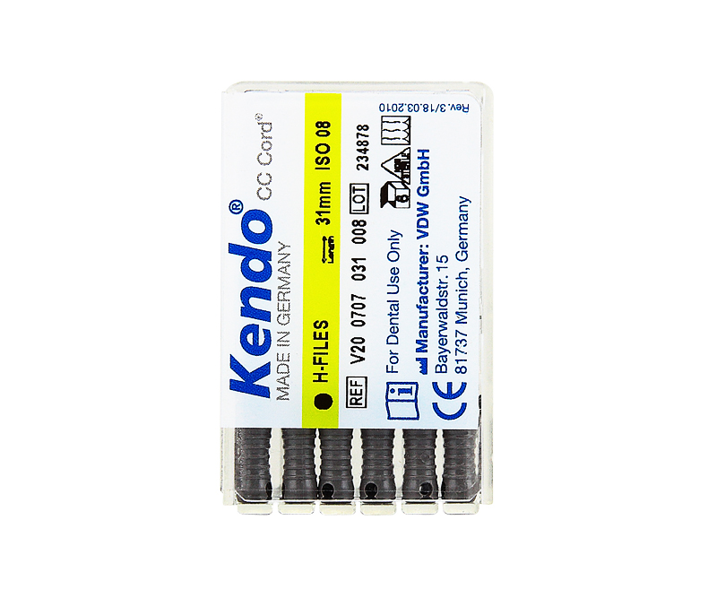 H-файлы Kendo 6 шт. VDW