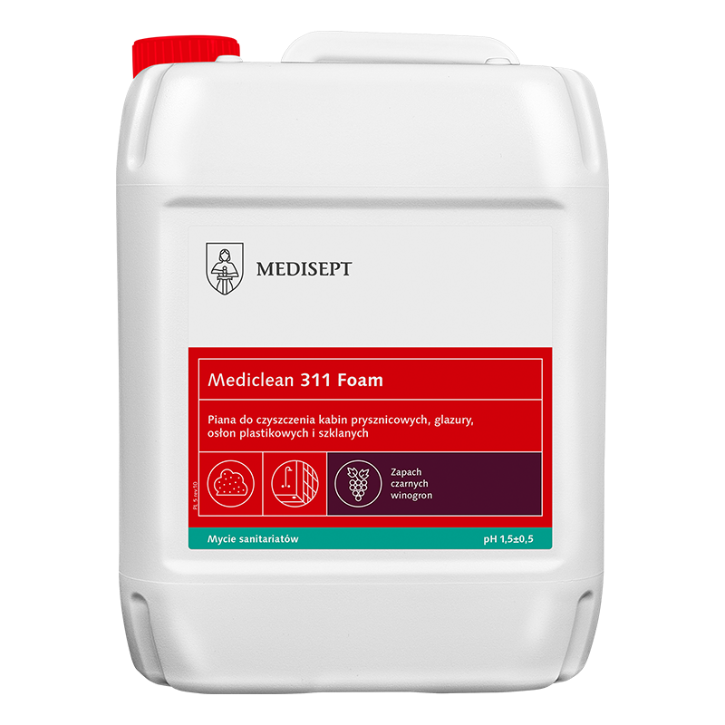 Пена для дезинфекции поверхностей MediClean 311 Foam 5 л