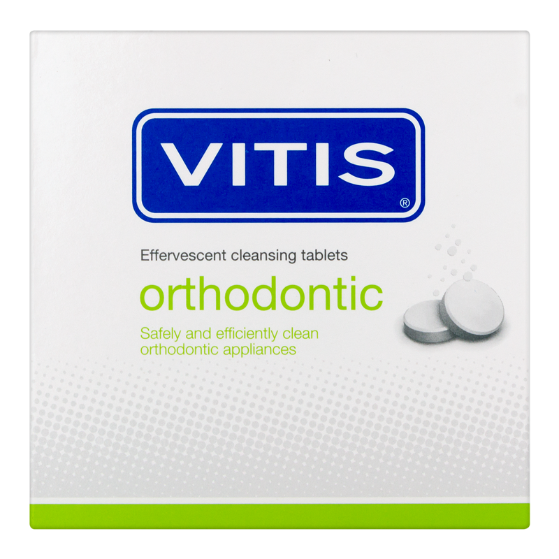 Таблетки для очистки орто-аппаратов VITIS orthodontic 32 шт.
