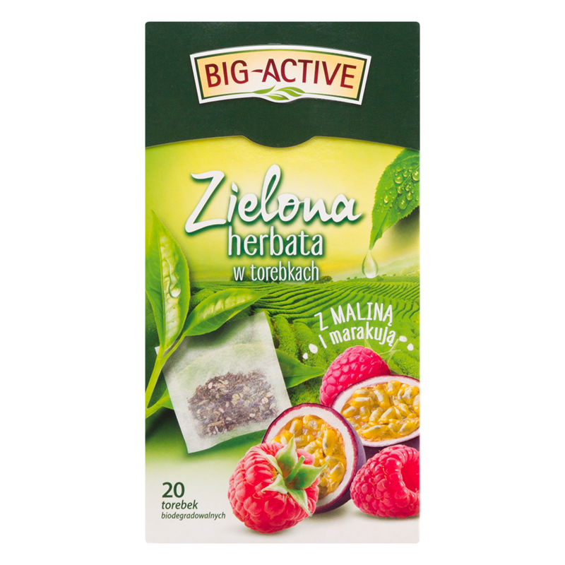 Чай зелёный Big-Active в пакетиках, 20 шт.