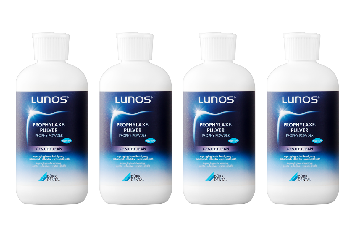 Порошок Lunos Gentle Clean 180 г × 4 шт. Durr