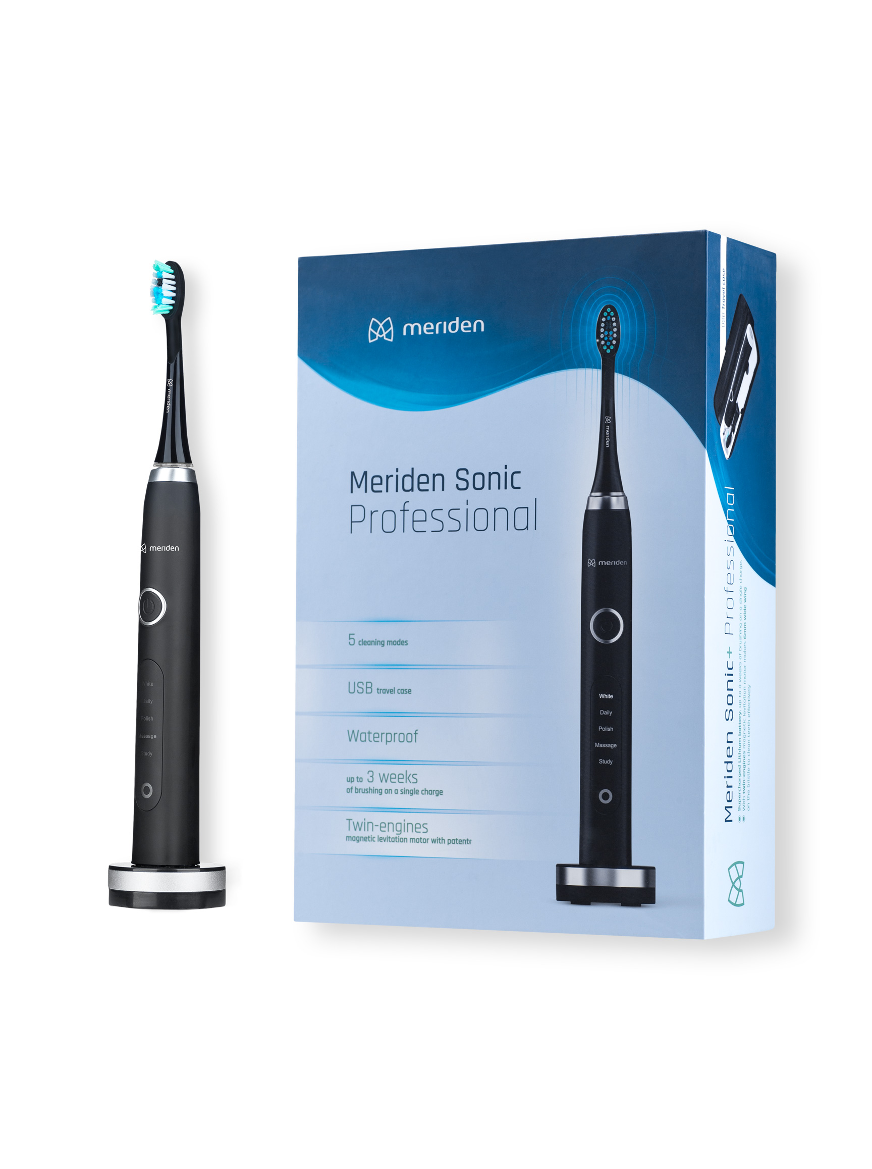 Звуковая зубная щётка Meriden Sonic+ Professional
