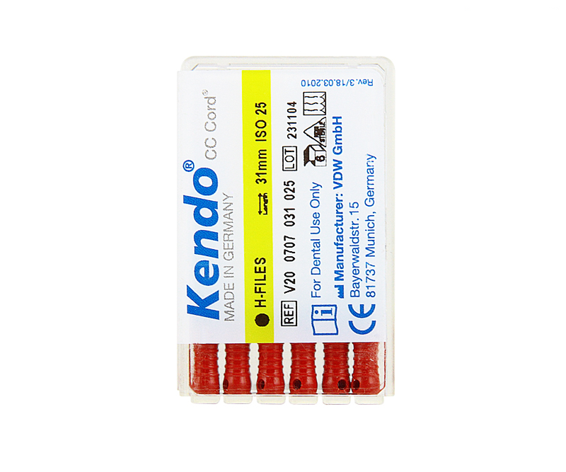 H-файлы Kendo 6 шт. VDW